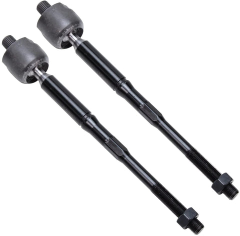 Two inner tie rods from Drop In Front Wheel Bearing Hubs Kit For 2007 2012 Nissan Sentra 2.0L for solid steering.