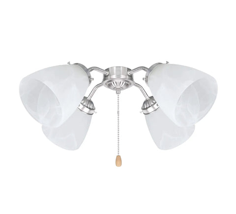 Ceiling fixture with Replacement Glass Shade Bell Alabaster Transitional Style Two And One Eighth Inch Fitter Four Pack Easy Install