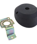 Black 20 Degree Boat Steering Bezel Kit For Outboard And Inboard Engines Angled Bezel With Three Quarters Inch Diameter shown