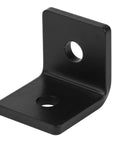 Beefy Black Rafter Clips And Brackets For Wooden Battens And Timber Beams Ceiling Joists, corner brace with bolt holes