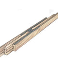 Heavy Duty Slide Rails For Table Extension With Rack And Pinion Design Center Mount Wooden Table Extenders Deliver Flawless Alignment Smooth One Handed Operation Easy Glide For Quick Get Togethers And Family Meals, wooden rail