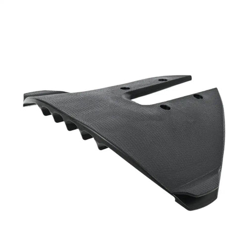 Whale Tail Hydrofoil Stabilizer for Outboard Motors 15 to 300HP, ABS material, side view, thrust plate fins for stability
