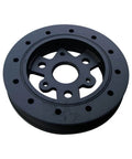 Harmonic Balancer For Pontiac Firebird 1993 1994 1995 1996 1997 Black Serpentine Drive Belt Replacement With 1 Mounting Hole Direct Fit OEM 12551138
