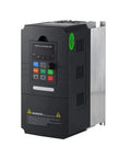 Five Horsepower Three Phase VFD Inverter With 460 Volt Input And Output For Industrial Motors Variable Frequency Drive With Wide Range 0 To 400 Hz 50 To 60 Hz Simple Setup Durable Performance, front view