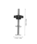 4 Piece T Slot Bolts And Star Handle Knobs With Flat Washers For Woodworking Jig Hardware adjustable T track bolt with ergonomic grip