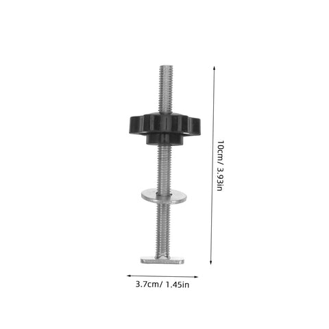 4 Piece T Slot Bolts And Star Handle Knobs With Flat Washers For Woodworking Jig Hardware adjustable T track bolt with ergonomic grip
