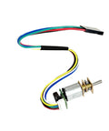 Top Tier N20 Hall Encoder DC Gear Motor With 6V And 12V Options For Smart Car Speed Control Projects, featuring colorful wire setup.