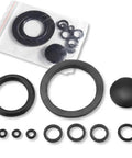 Sprayer Seal Ring Kit 10 Pcs O Rings for Pump Sprayers and Garden Sprayers, Replacement Gasket Set for black rubber seals