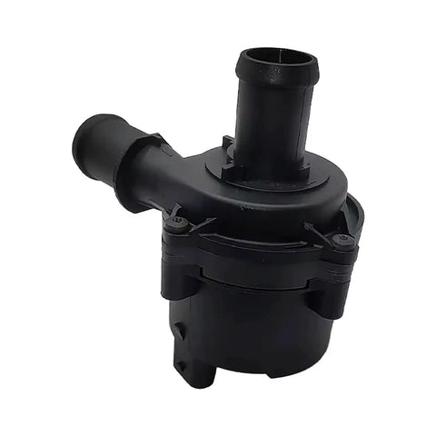 Direct Swap Electric Water Pump Auxiliary Coolant System 12V Replace 13592753 for Chevy Bolt EV 2016-2023, durable black plastic design.