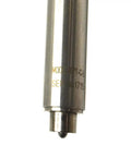 Queensgate DPT-C-L Digital Piezo Translator Module showing model number engraved on metal shaft