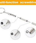 Multi-function screwdriver from All-In-One Eyeglasses Repair Kit With Over 1000 Screws, 6 Precision Screwdrivers, Tweezers.
