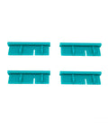 Blue retention clips from OBD II 16 Pin Female Connector Socket Kit For J1962 OBD2 Car Adapter Replacement Wire Plug Shell
