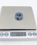 12x24x6mm Chrome Steel Cartridge Bearings Beefed Up With Grease And Sealed With Double Lip Labyrinth Seal Full Complement Balls 4 Pack For Bike Hub Pivots Heavy Duty Load Capacity Smooth Reliable Rotation on scale