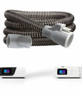 6 Foot Climate Line CPAP Tube Replacement For AirSense 11 And Air Curve 11 durable flexible hose coiled with two CPAP machines