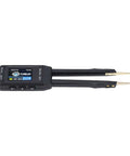 10KHz Digital Tweezers Multimeter for SMD Components with color display, testing probes visible