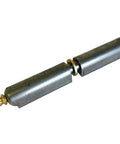 Heavy Duty Weld On Bullet Hinge In Tough As Nails Steel Build With Quick Grease Zerk Fittings For Serious Gate Hardware That Crushes Weight Load And Stays Rock Solid At Six Inches, 6 inch steel hinge with brass bushing.