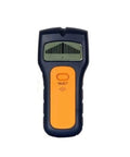 Top Shelf Rebar Scanner And Slick Wall Metal Detector Featuring Auto Calibration To Effortlessly Snag Live Cables And Wooden Joists Inside Standard Drywall Surfaces handheld size with orange and black design.