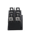 6 Pin Auto Reset Starter Switch For Gas Gens 8750 Starting Watts 7000 Running Watts 13 HP 420cc Electric Start black terminal view