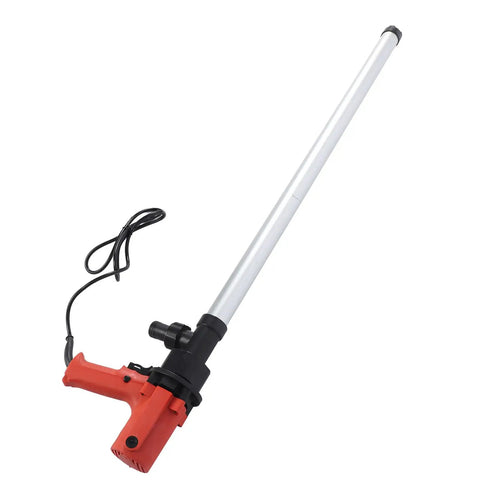 Gototop Electric Drum Pump With US Plug 110V Fast 60 To 80Lpm Flow Rate And 8000 Rpm Motor Great For Moving Liquids From Standard 200L Barrels Quick Seal Design Saves Time On Farm Or Shop Jobs