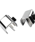 Zinc Alloy Cabinet Hinge Assembly With Integrated Soft Close Damper shows polished clips for smooth cabinet door operation.