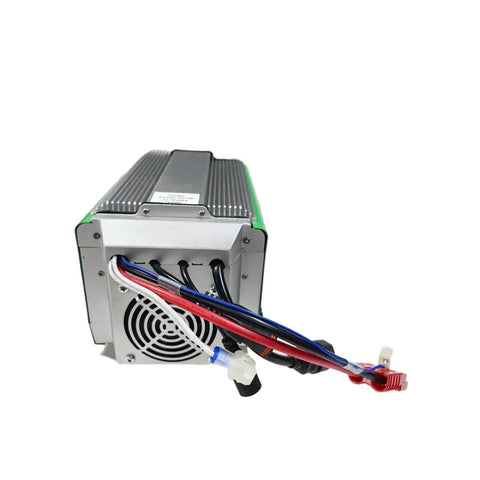 Premium 48 Volt Heavy Duty Battery Charger Replacement For Industrial Boom And Scissor Lifts Plug In Ready Setup Slick Fast Charge Rate Straight Up Durable Green Housing Total No Fluff Performance
