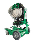 Greenlee 854Dx Electric Conduit Bender Tool For Professional Tradesmen Heavy Duty Construction Hardware Durable Pipe Bending Equipment Built In Usa Job Site Ready Reliable Power Tools on wheels with bending grooves.