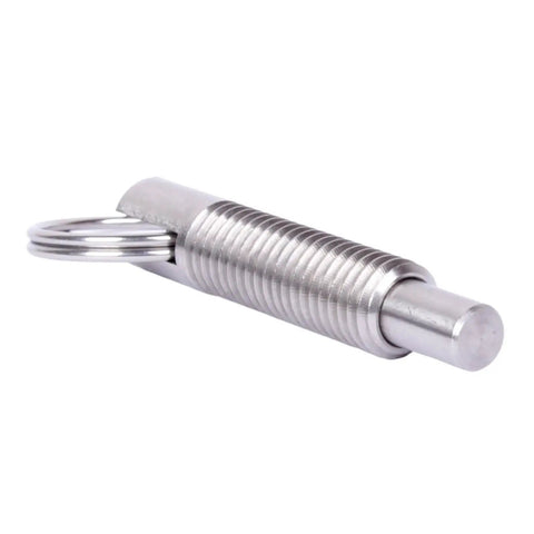 Built Tough 5 Piece Indexing Pin Set With Smooth Retractable Springs And Self Locking Rings Precision Ground Locator Bolt M6