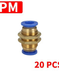 2 Way Quick Push Pneumatic Fitting Connector For Tubing And Hose 10mm Size Air Pneumatic Parts Joint Durable
