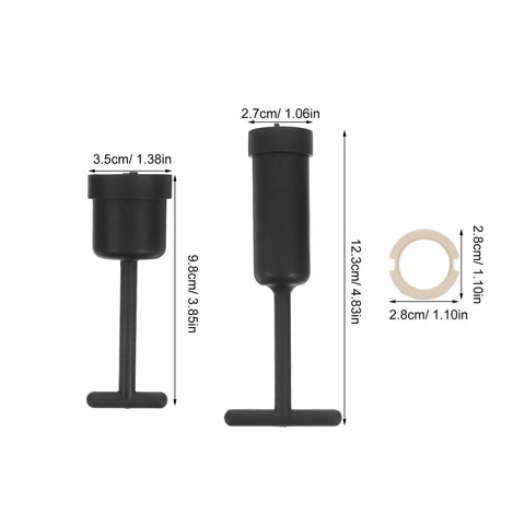Doitool 24 Pcs G9 Lamp Socket Ring Kit With Plastic Holder Adapter And Removal Tool For Secure Grip Fast Installation Light Fixture Upgrade, black and beige