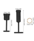 Grab This G9 Secure Shade Socket Kit With 24 Rings And Holder Adapter For Fast Install, Plus Removal Tool To Grip Lights Tight And Stop Accidental Detachment In Homes Or Shops, black socket tool and 2.8cm ring