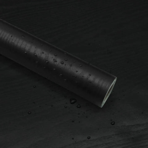 Black Wood Grain Removable Peel And Stick Wallpaper Roll For DIY Home Makeovers Thick Self Adhesive Vinyl Contact Paper Waterproof