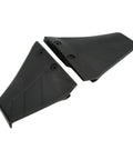 Outboard Hydraulic Stabilizer Hydrofoil For Boats, Eliminates Bow Lift And Cavitation, ABS Material Build, black pair, top view