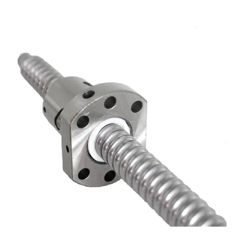 Heavy Duty Ball Screw Nut End Machining For CNC Machines RM1605 SFU1605, single ball nut visible, durable carbon steel