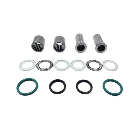Kawasaki Swing Arm Bushing Roller Bearing Oil Seal Kit Fits 96 To 07 Models, steel bushings and seals set