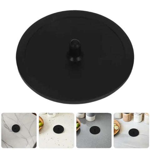 Espresso Machine Cleaning Disc 50mm Silicone Blind Filter Backflush Pad For Semi Automatic Coffee Makers Essential Backflushing Tool For Home Baristas And Cafe Pros on countertop