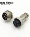 5 Pin XLR Connector Kit With 5 Sets Of Male And Female Plugs For Guitar Rig Power Supply Aviation And Ham Radio Projects shown