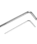 Two hex keys for Double Bearing Live Center With Adjustable Revolving Head For Mini Lathe Machines and Woodworking Tailstock Use Pro Grade.