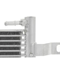 Cooler For Subaru Outback Models 2015 To 2019 Transmission Oil Heat Exchanger Unit SBTSU4050100 Build High Quality For Street And Off Road Gear aluminum cooler close-up with mounting bracket