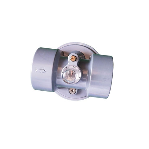 Top view of Heavy Duty All In One FRL Pneumatic System Lubricator Filter Regulator Air Treatment Unit with high volume inlets, silver body