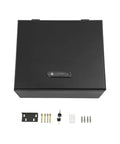 Hella Tough Wall Mounted EV Charger Outdoor Enclosure Rugged Weatherproof Protection Shell For Driveway Garage Carport Cold Rolled Steel Durable Box with mounting kit.