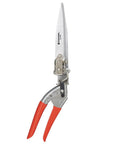 Three Position Swivel Grass Shears For Edging, Trimming, And Hard To Reach Areas With Precision Ground High Carbon Steel Blades