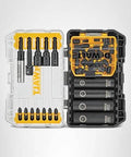 DEWALT 35-piece screwdriver and impact driver bit set in yellow/black case (FlexTorq)