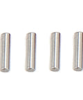 Secure locking pins for 7Mm Hex Wheel Hub Adapter For RC Scale Crawlers, sturdy metal design for 1/24 models.