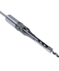 7 Piece Square Hole Mortise Drill Bit Set For Woodworking HSS Mortising Bits, single bit view, high-speed steel material.