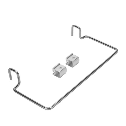 Stainless Steel Camping Hanging Rack With Adjustable Mounting Bracket, Paper Towel Holder, Outdoor Storage Shelf parts detail view