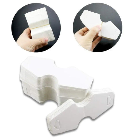 White Kraft Jewelry Display Cards With Hole 400 Pack Hanging Card For Necklace Bracelet Earrings Hair Accessories Retail Display And Packaging Supplies 4.13 By 1.77 Inches Organization For Small Biz