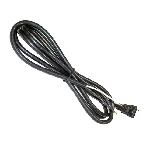 Hassle Free Two Pack Replacement Power Cord For Craftsman CMES300 Type 1 And Porter Cable PCE360 Type 1 electric circular saw cable, black.