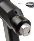 Close-up of Top Tier Heavy Duty Veterinary Orthopedic Electric Power Drill And Cannulated Bone Drill Kit, 14.4V cordless device controls.
