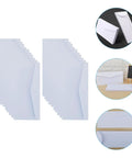 White Blank Paper Envelopes Set 20 Pack For Mail And Storage Reusable No Word Design Letter Envelopes With Thickened Paper