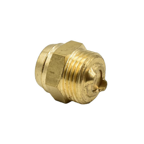 Air Compressor Cold Start Valve 3/8 Inch NPT Brass Bleeds Head Air At Startup To Cut Torque Closes At 25 PSI 2.5 SCFM Flow